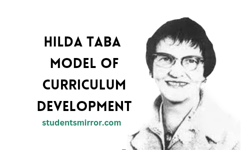 Hilda Taba Model Of Curriculum Development Image