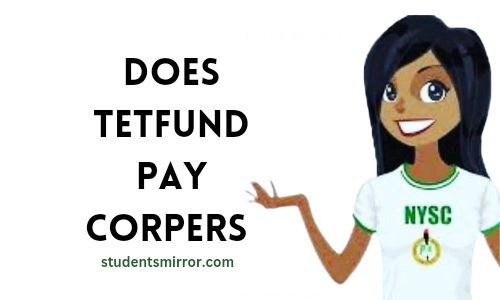 Does TETFund Accept Corpers Image