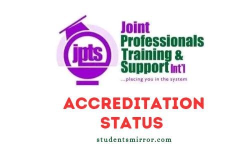 Is JPTS Accredited In Nigeria Image