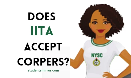 Does IITA Ibadan Accept Corpers